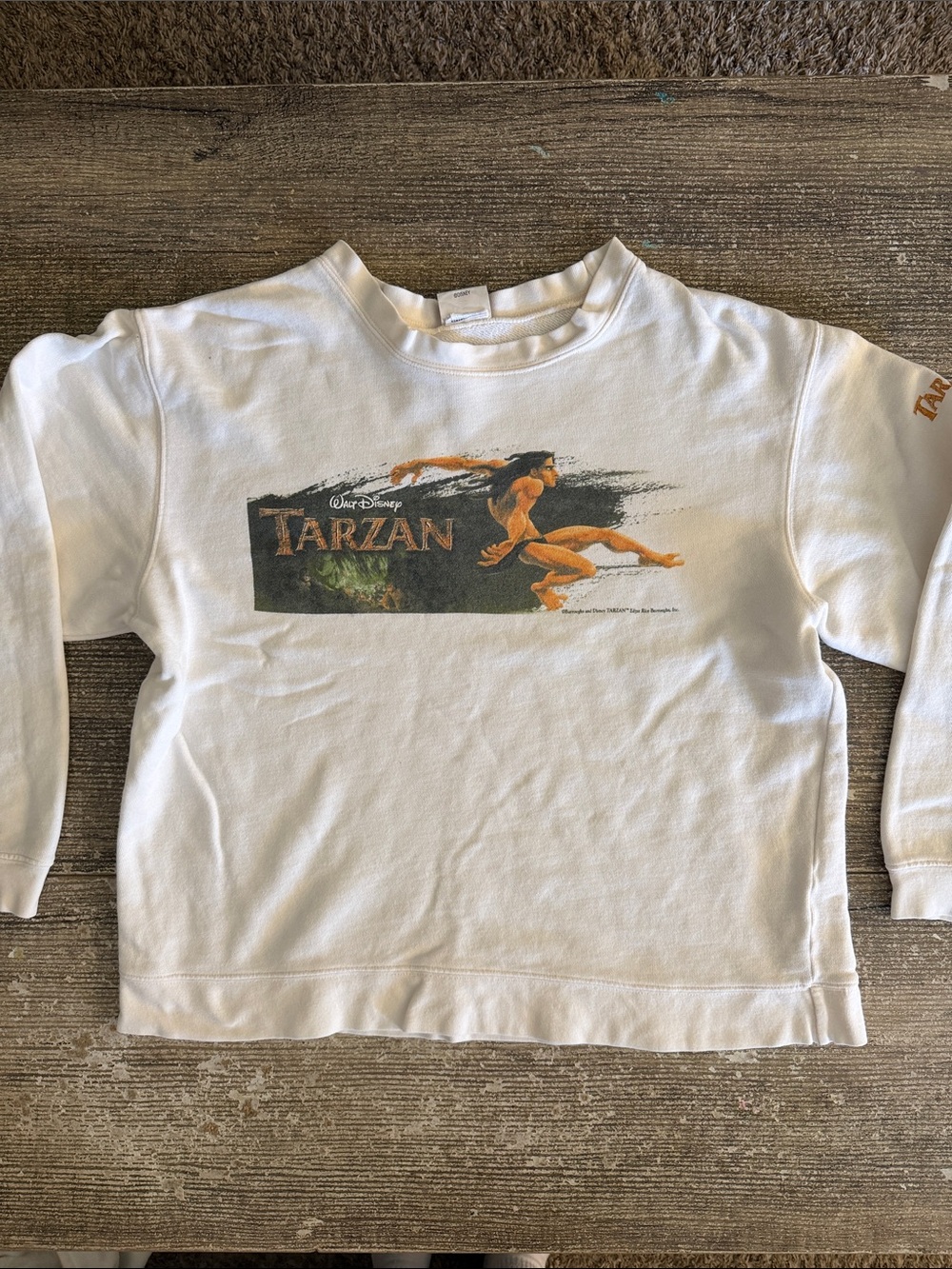 Disney vintage Tarzan graphic crewneck sweatshirt